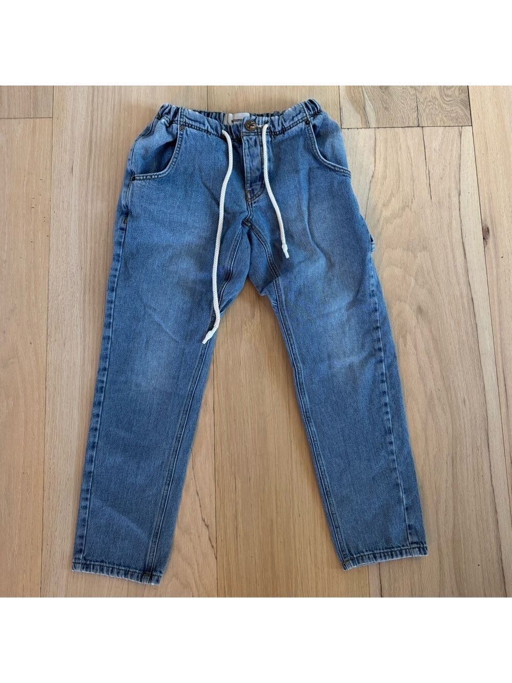 One Teaspoon Shabbies Drawstring Jeans 100% Cotton Size XS
